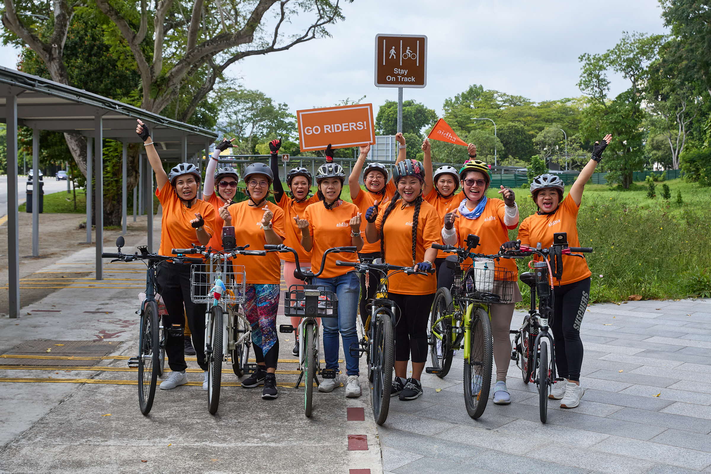 Cycling Club group shot