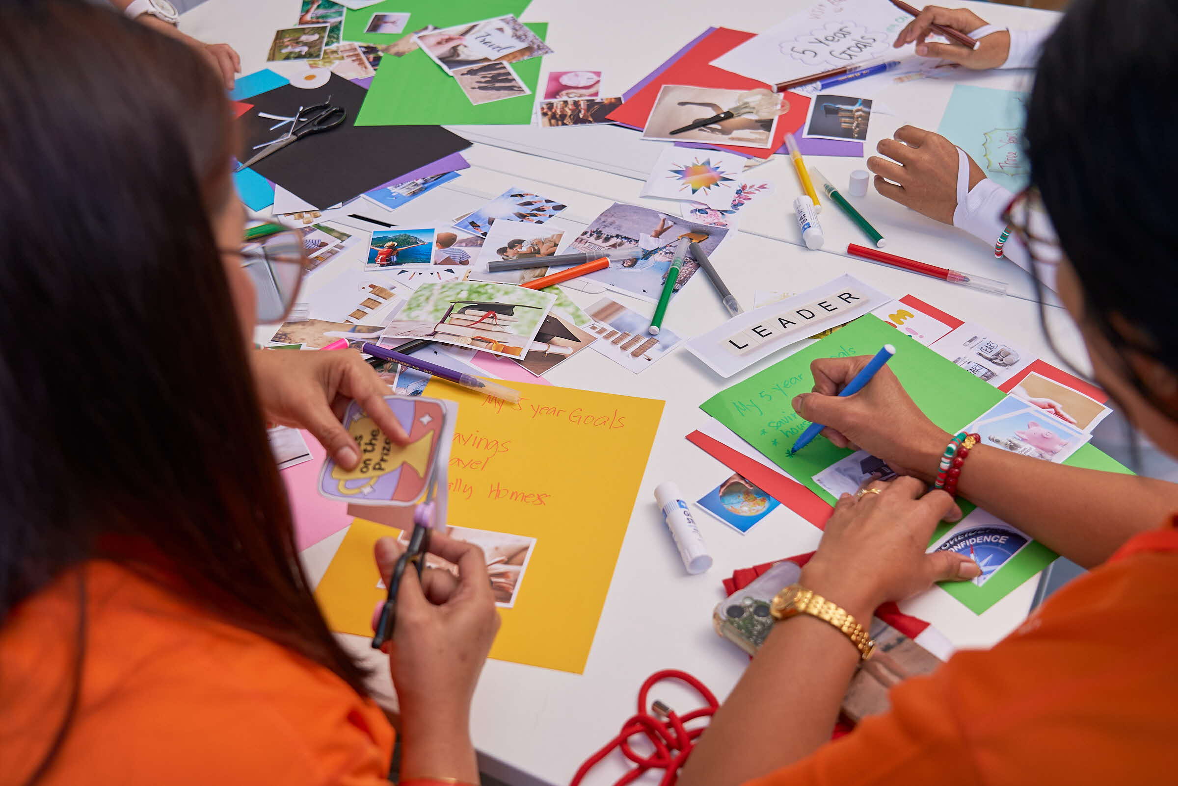 Dreamboarding in progress